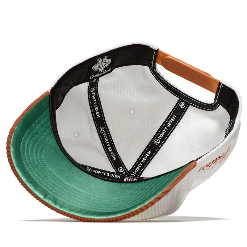 47 Brand x Politics Texas Longhorns Snapback - White/Burnt Orange