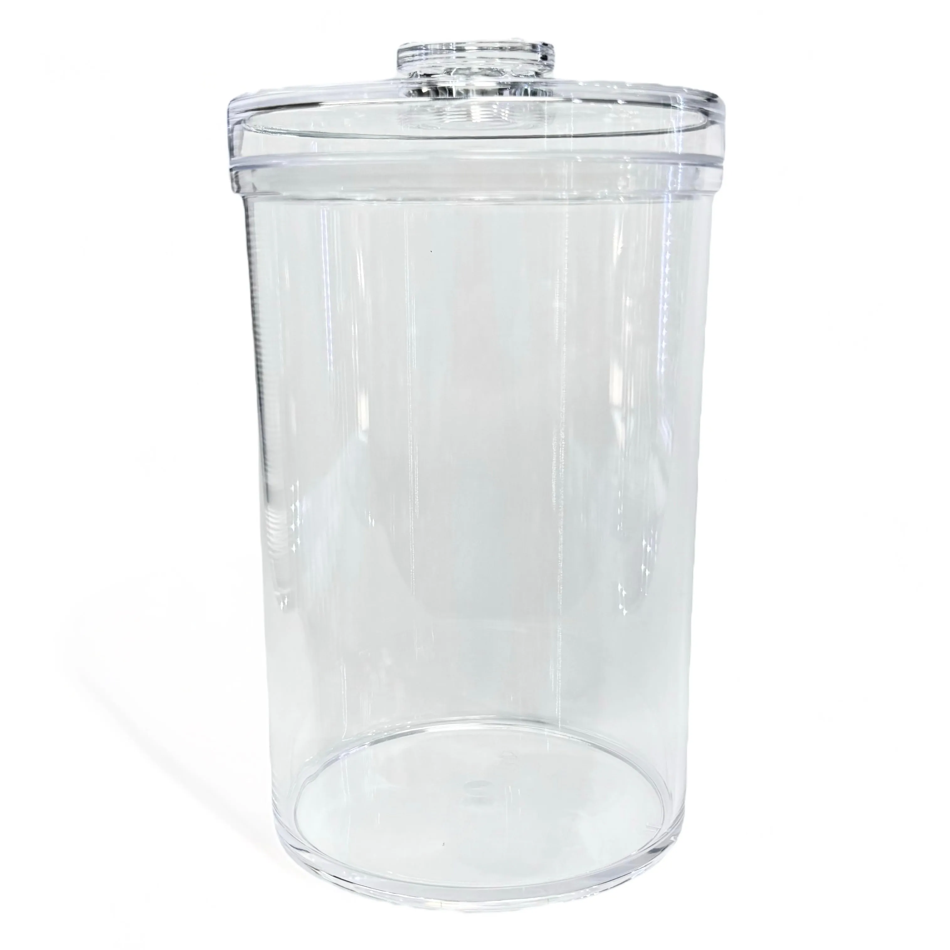 Acrylic Cylinder Cookie Canister - Multiple Sizes Available!