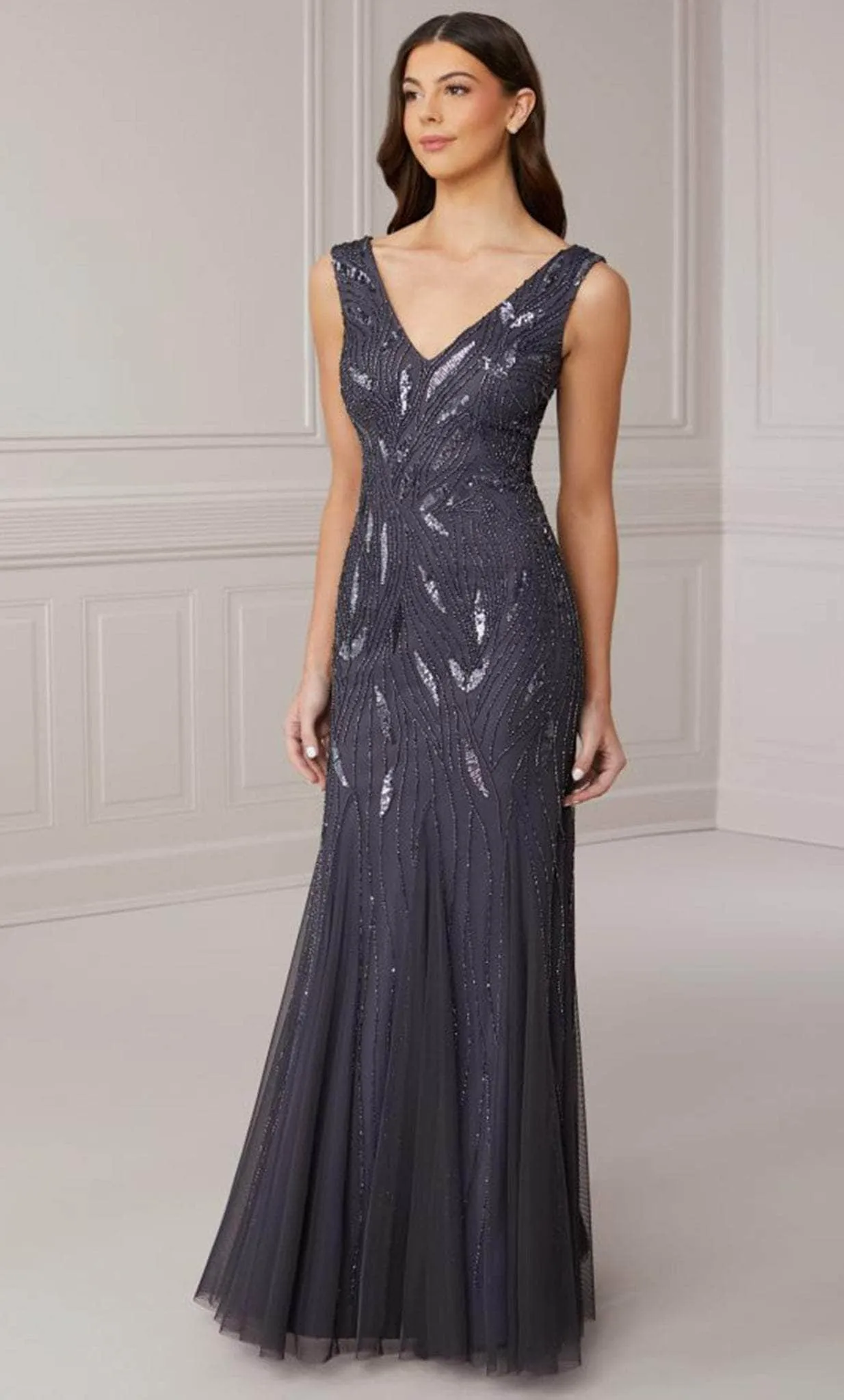 Adrianna Papell Platinum 40417 - Long Dress