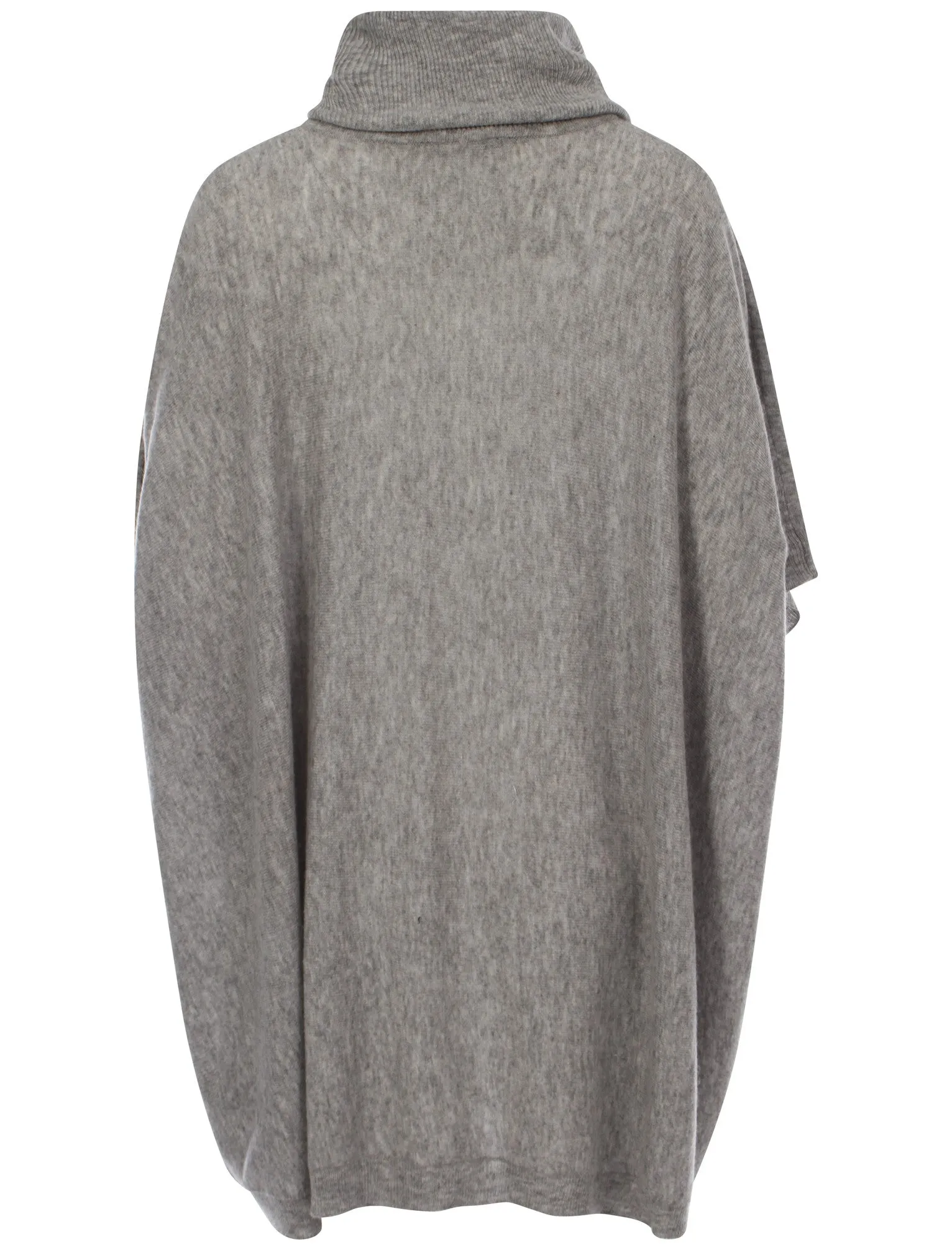 Amara Reya Charli light grey poncho