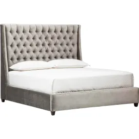 Amelia Tall Bed, Brussels Charcoal