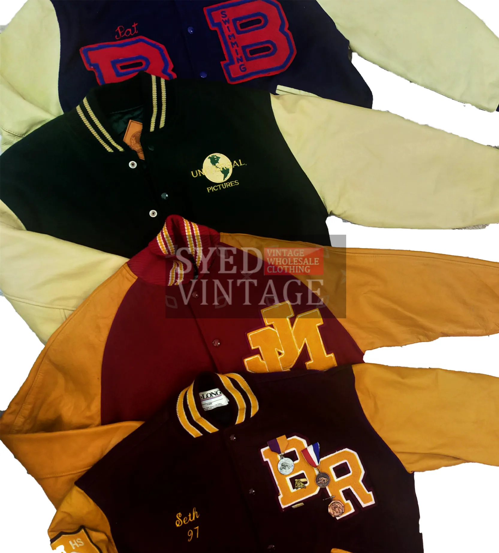 American USA Baseball Varsity Jackets *