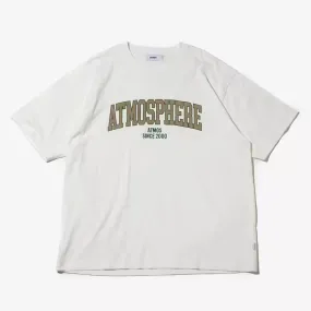 ATMOS VINTAGE COLLEGE LOGO T-SHIRTS