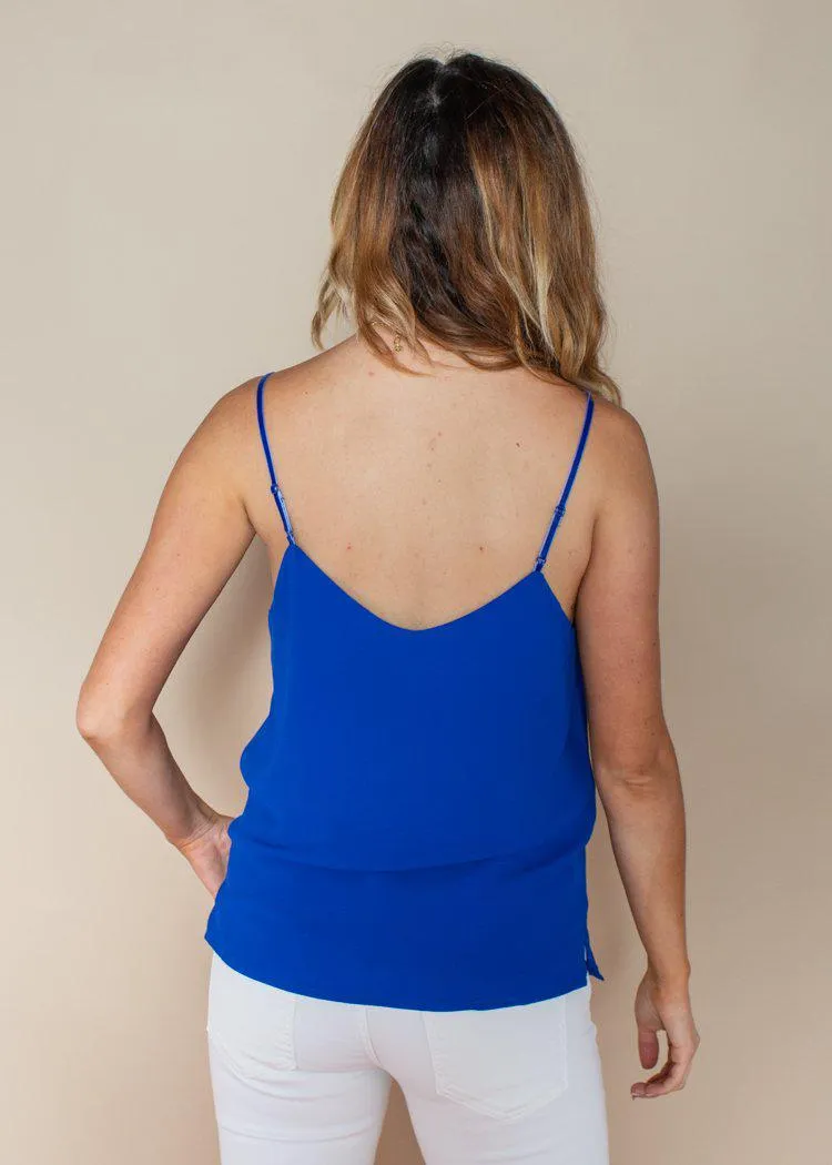 BB Dakota Cobalt Crazy Little Thing Tank Top-***FINAL SALE***