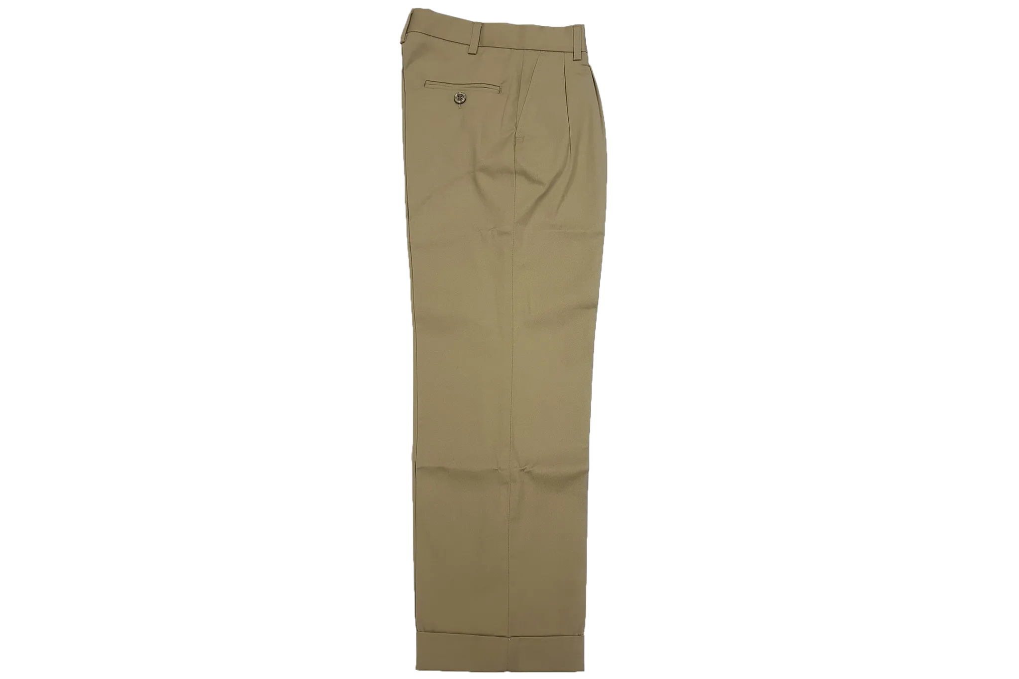 Beltloop Trouser Khaki Emb - Canaan College