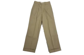 Beltloop Trouser Khaki Emb - Canaan College