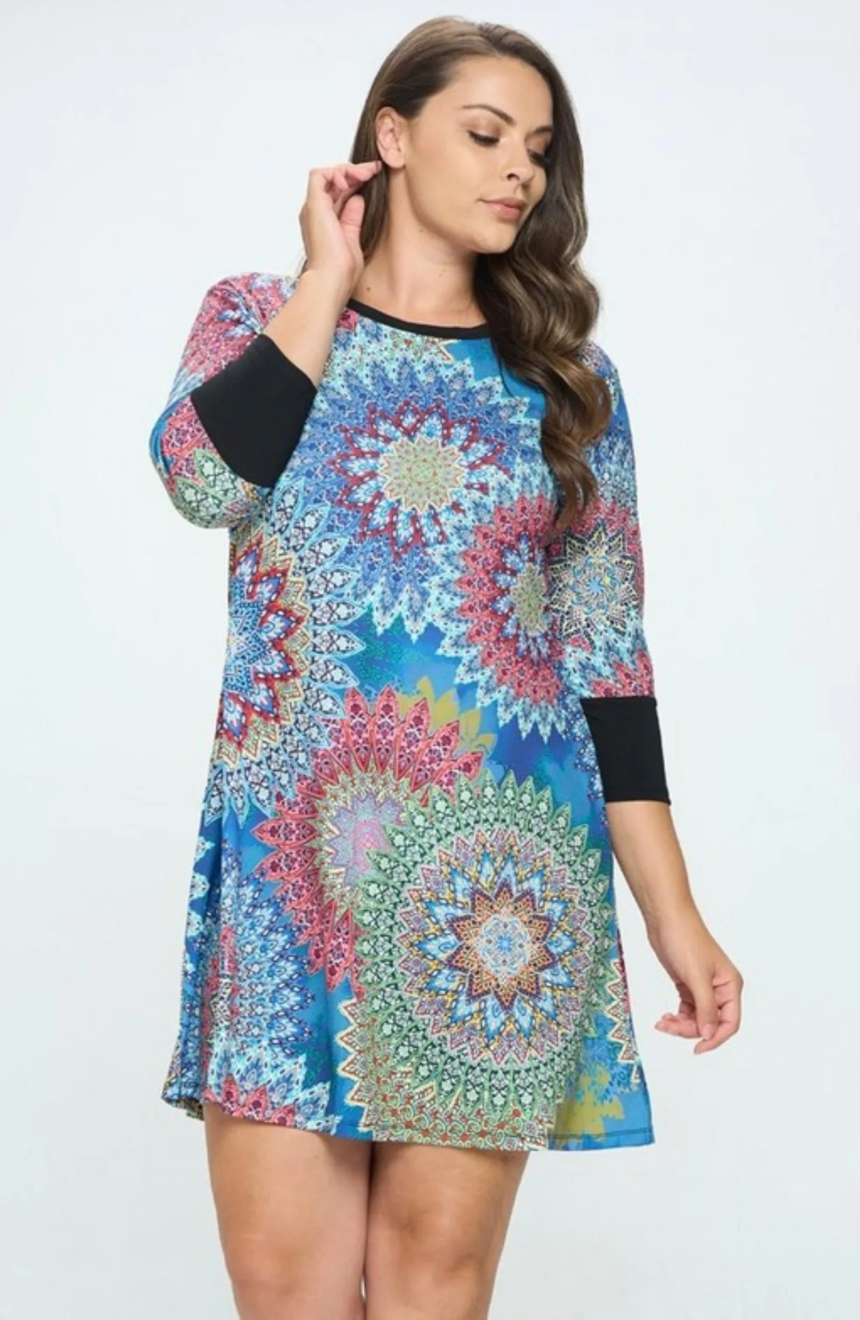 Bohemian Print Dress