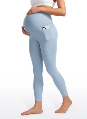 Butterluxe Maternity Leggings with Pockets 25"