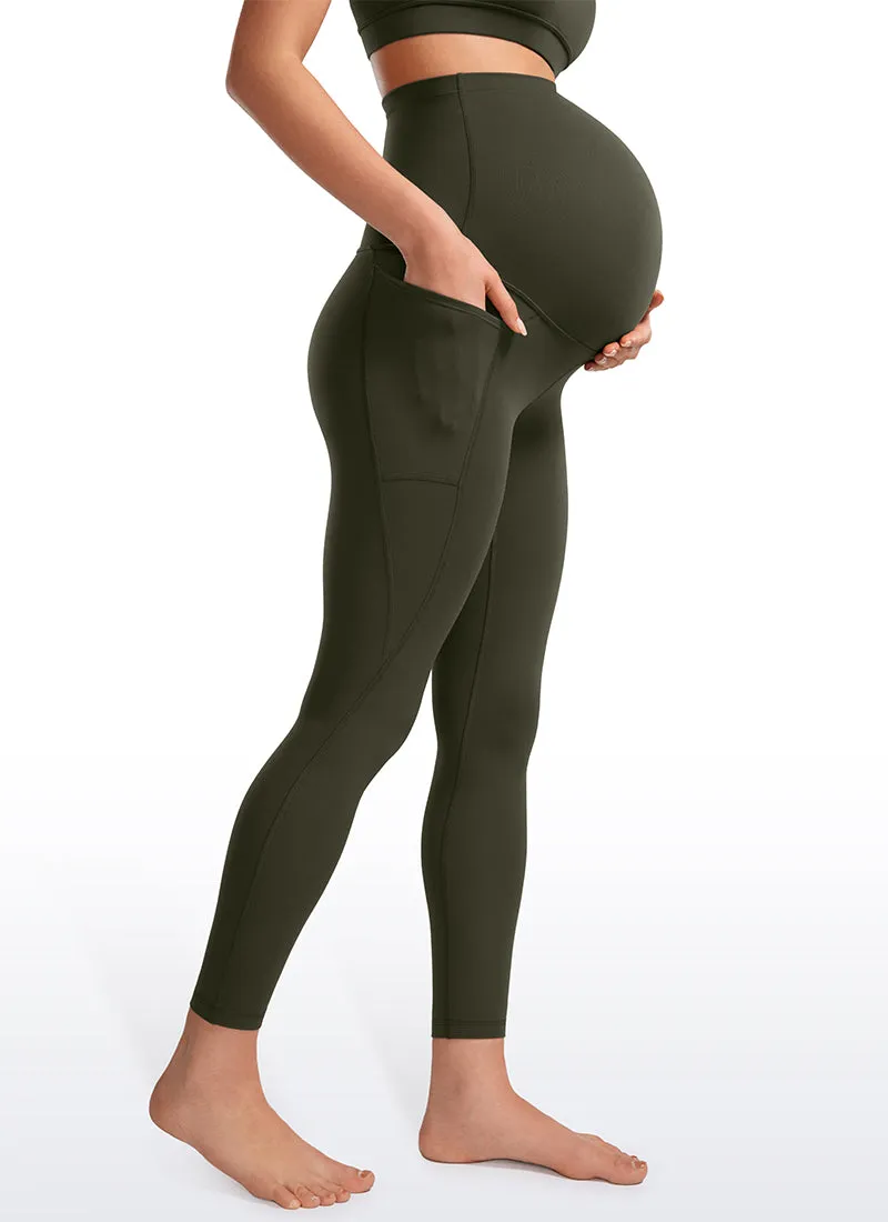 Butterluxe Maternity Leggings with Pockets 25"