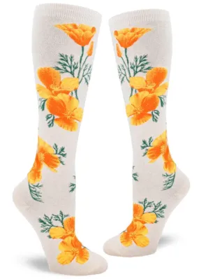 California Poppy | Women's Knee-high