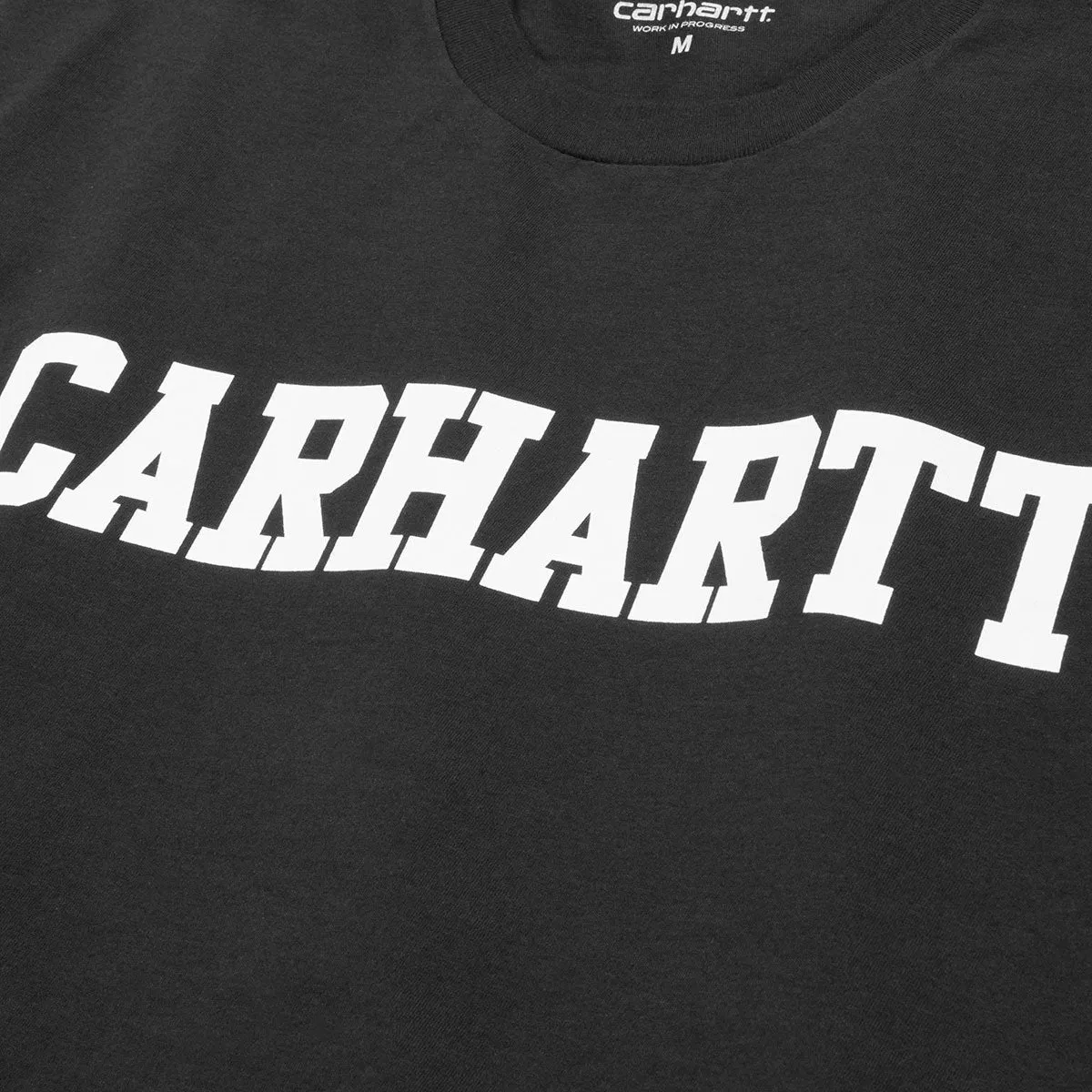 Carhartt S/S College T-Shirt - Black/White