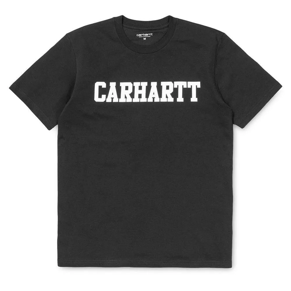 Carhartt S/S College T-Shirt - Black/White