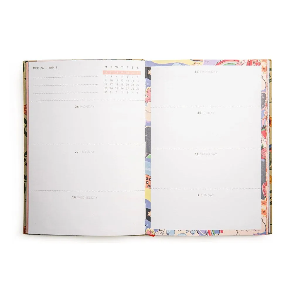 Cath Kidston: A5 Diary Artist Ditsy Rotary