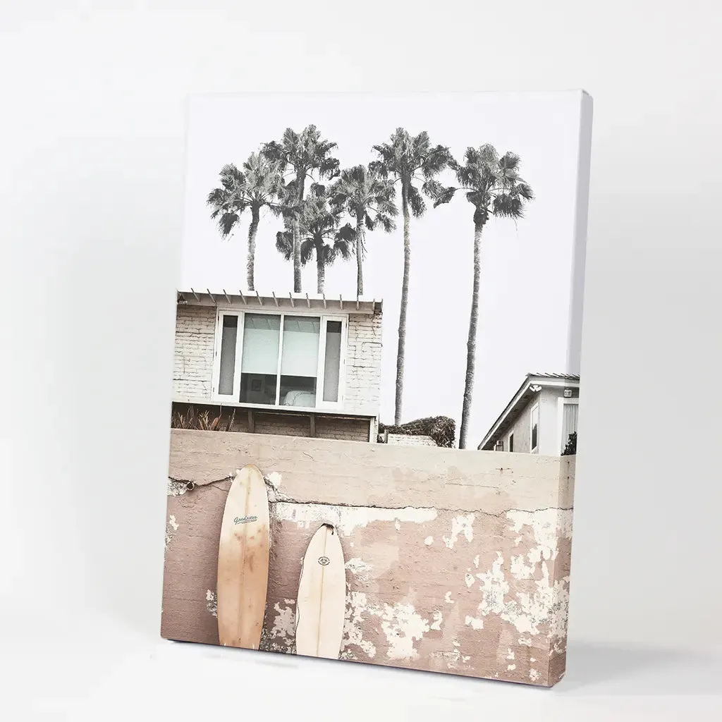 Coastal Surfing Lifestyle Print. Terracotta Surfboards