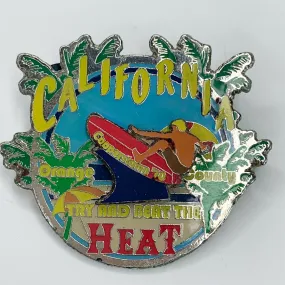 Cooperstown Orange County California Heat 2010 Baseball Pin