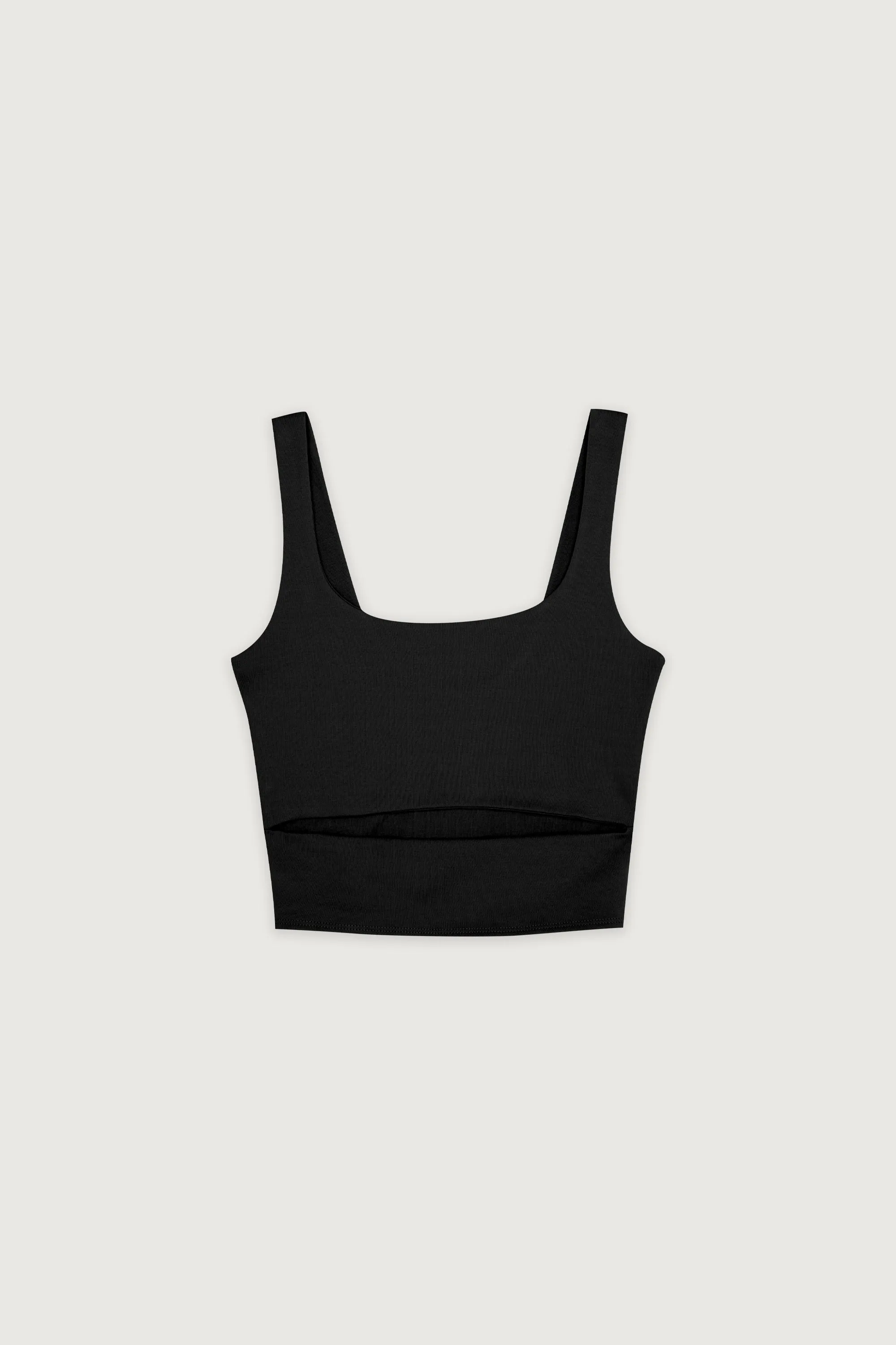 CROPPED TANK WITH CUTOUT