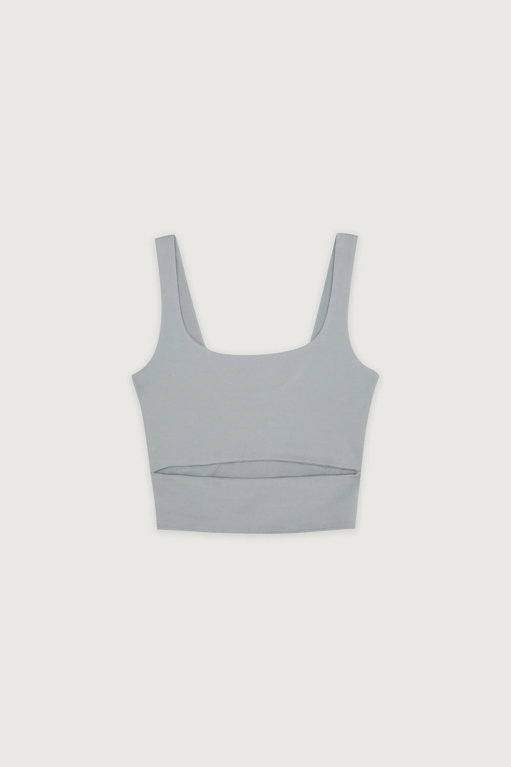 CROPPED TANK WITH CUTOUT