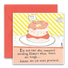 CURLY GIRL DESIGNS - DONUTS CARD