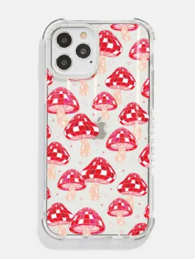 Disco Mushrooms Shock iPhone Case