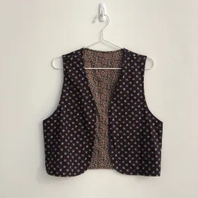 Ditsy Floral Handmade Vest