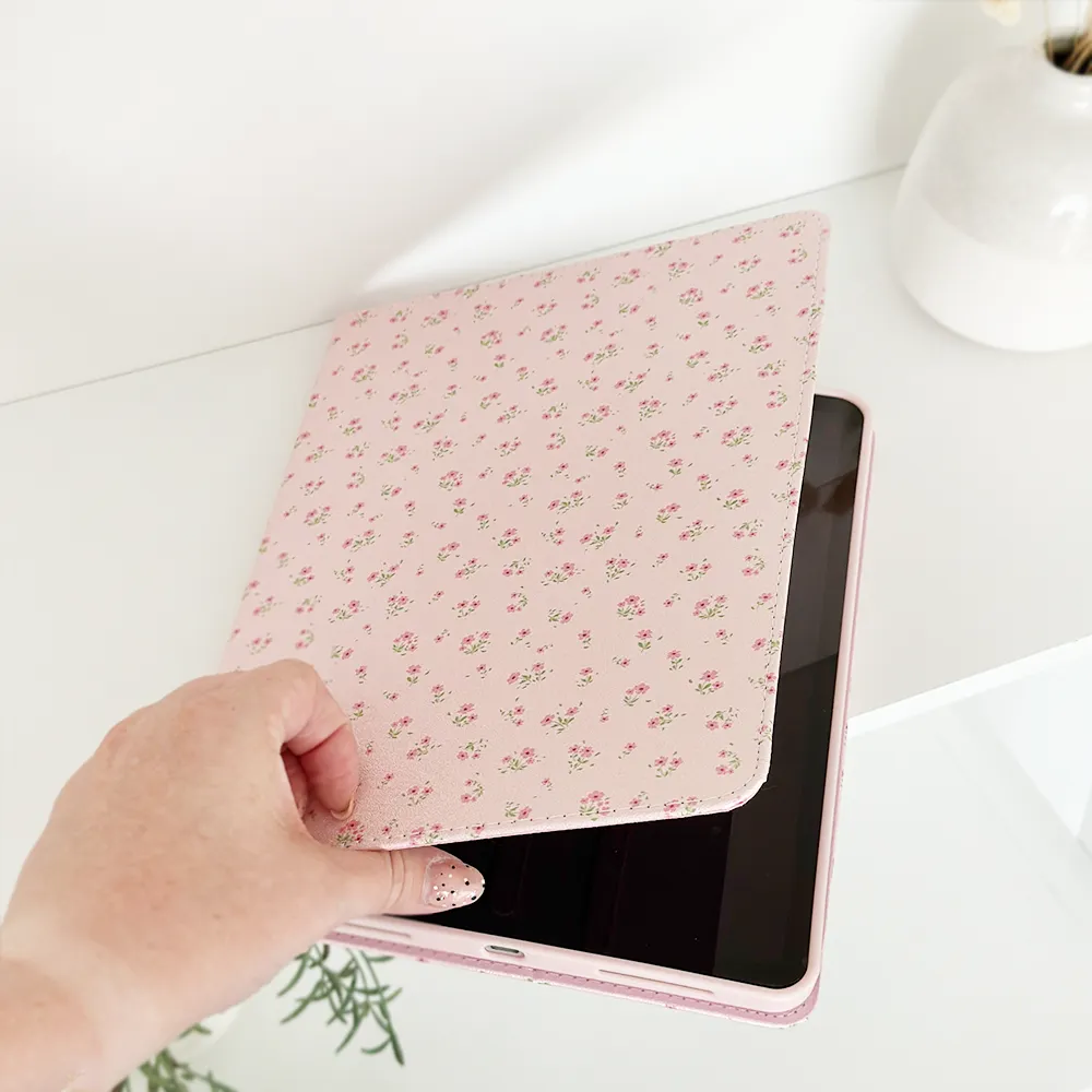 Ditsy Floral Pink iPad Case