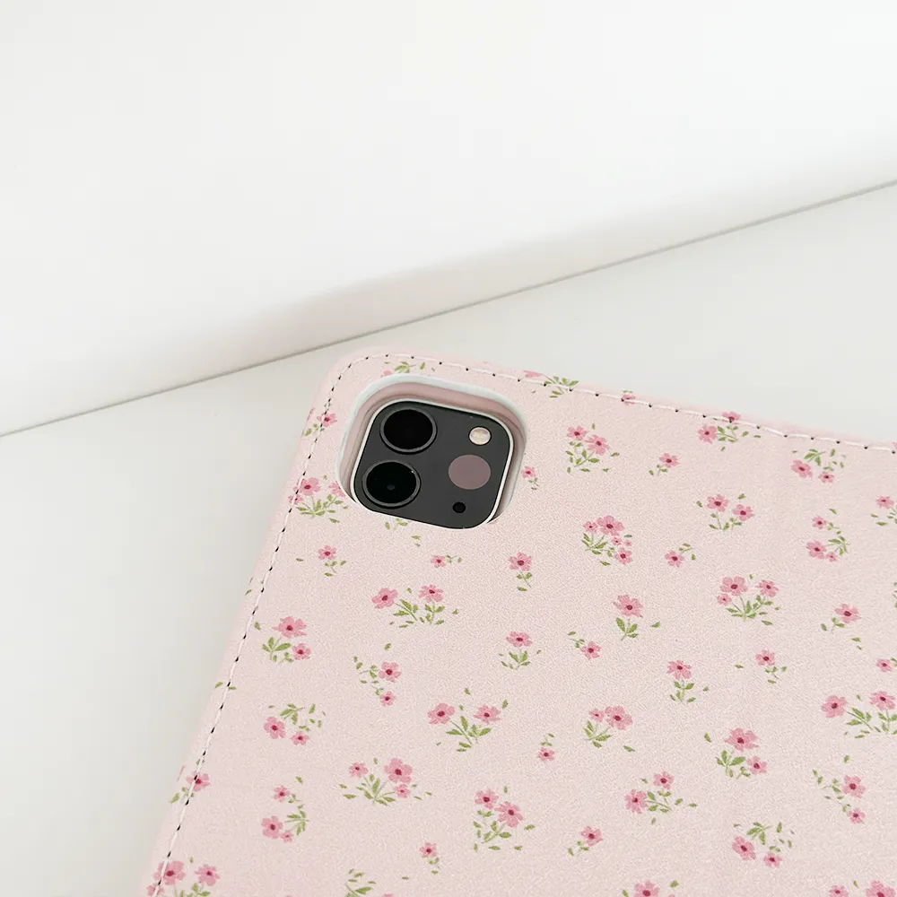 Ditsy Floral Pink iPad Case