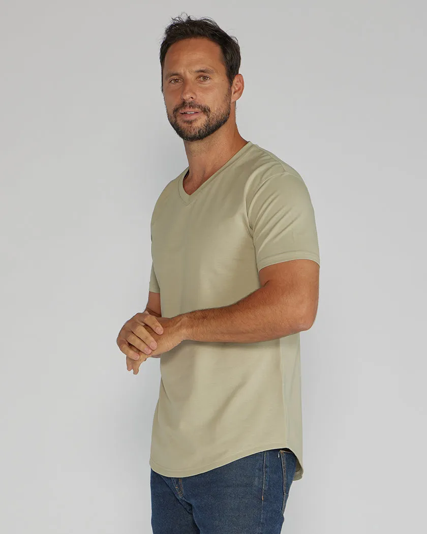 Drop-Cut V-Neck: LUX <!-- Size L -->