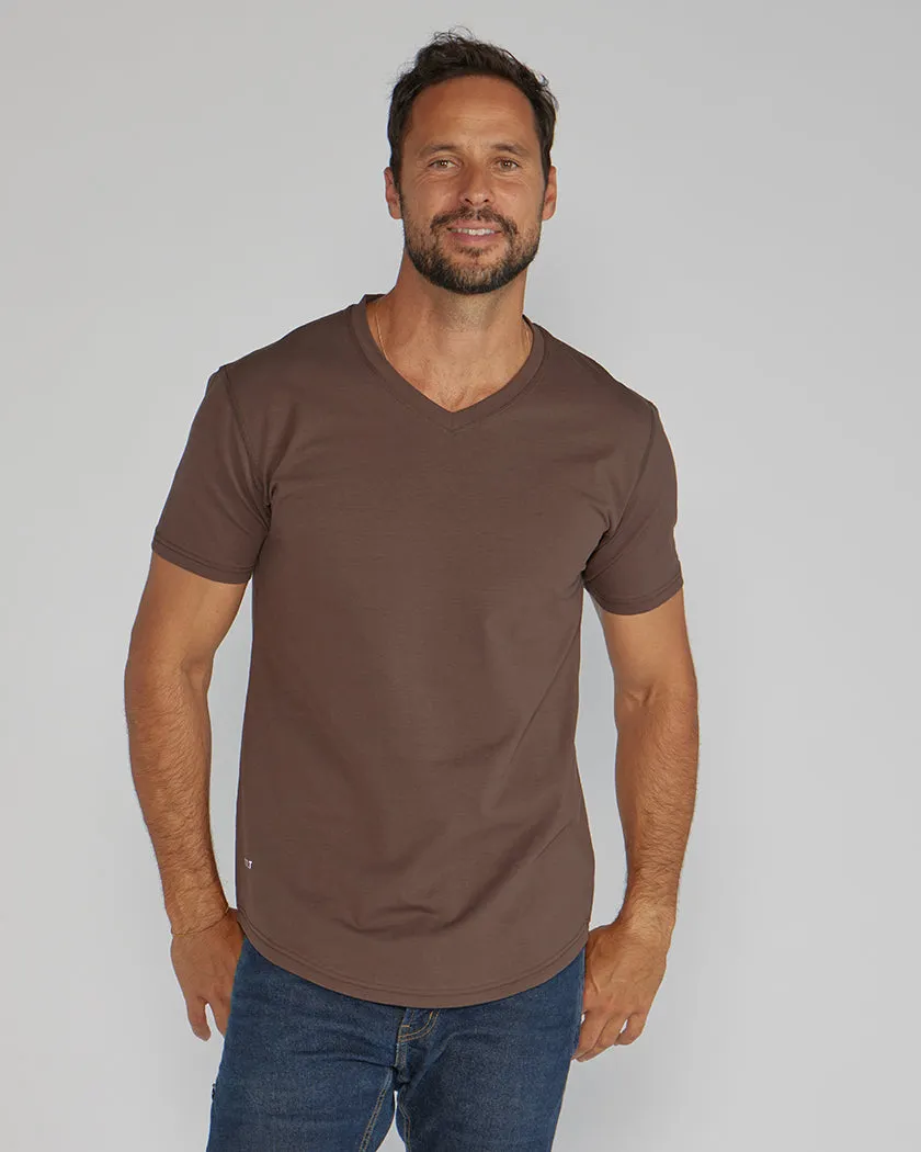 Drop-Cut V-Neck: LUX <!-- Size L -->