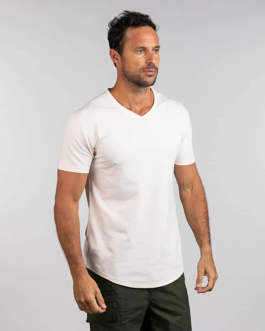 Drop-Cut V-Neck: LUX