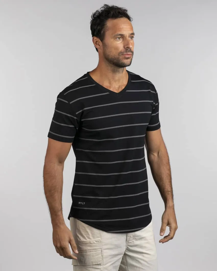 Drop-Cut V-Neck: LUX