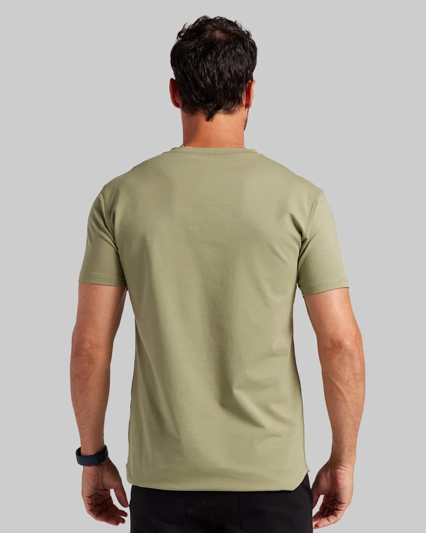 Drop-Cut V-Neck: LUX