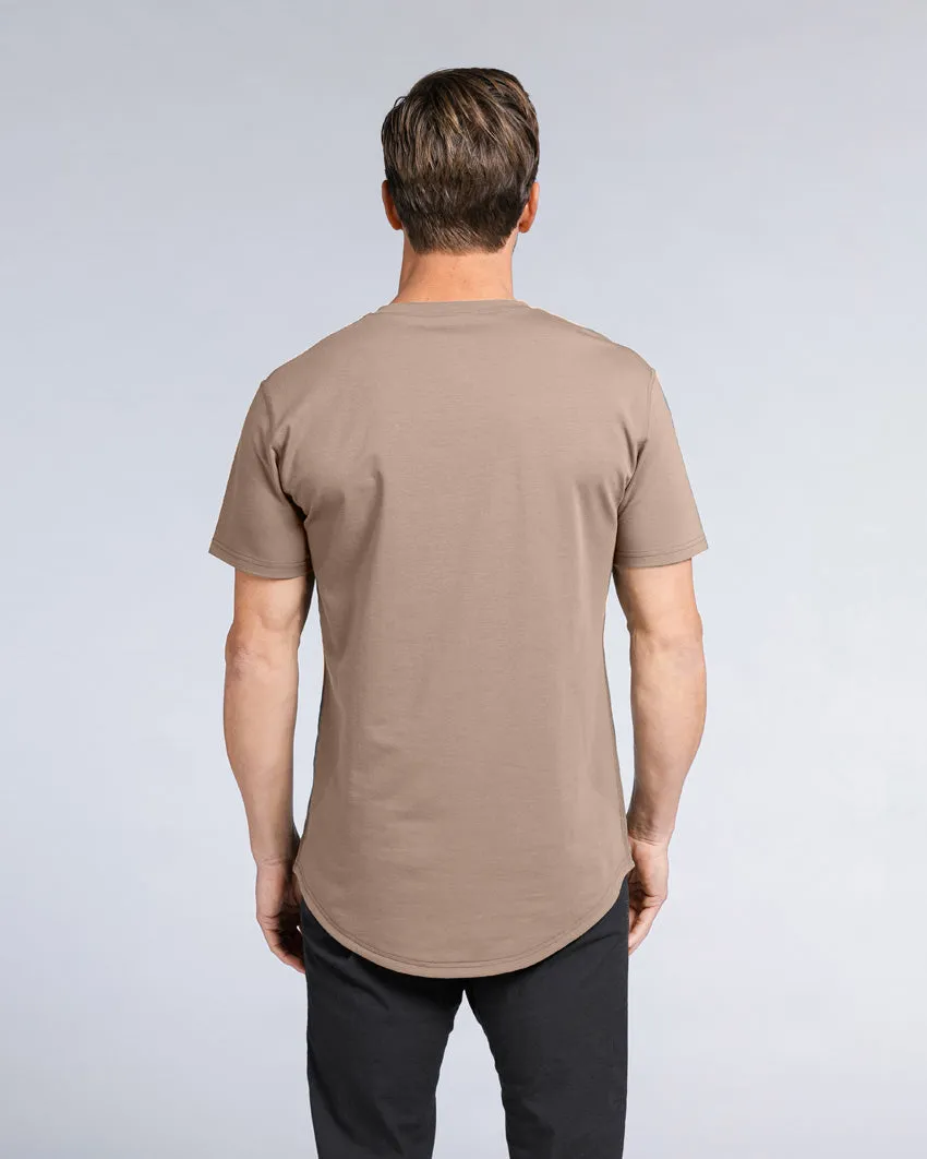 Drop-Cut V-Neck: LUX