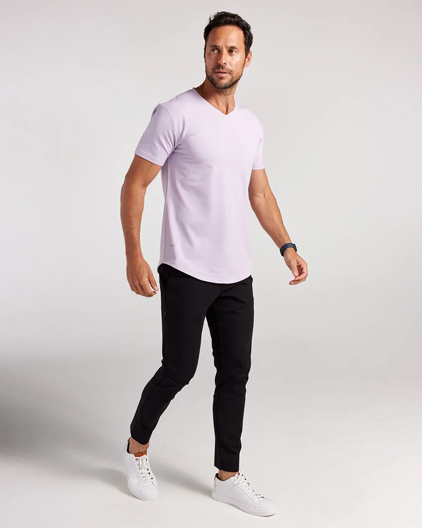 Drop-Cut V-Neck: LUX