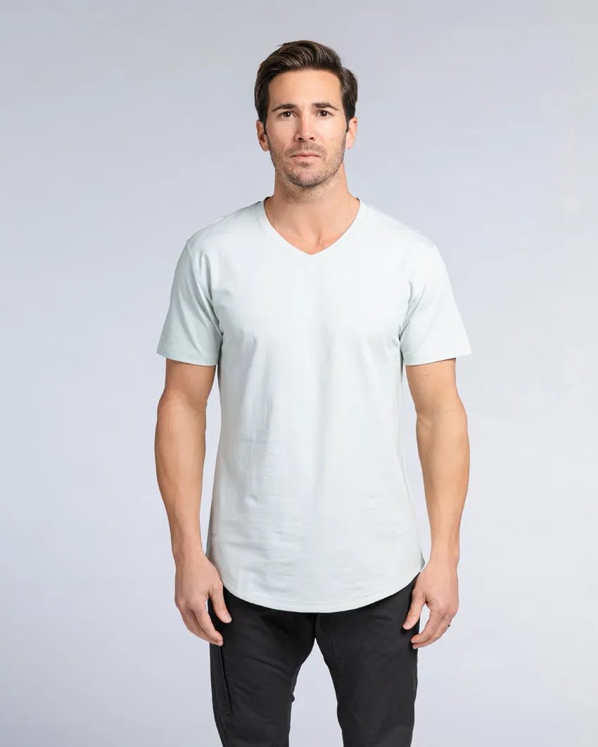 Drop-Cut V-Neck: LUX