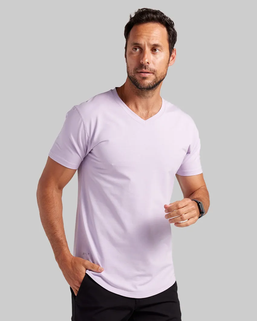 Drop-Cut V-Neck: LUX