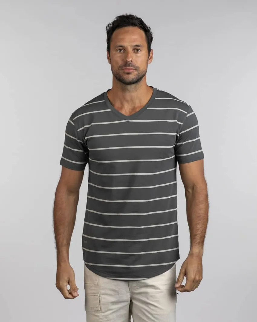 Drop-Cut V-Neck: LUX