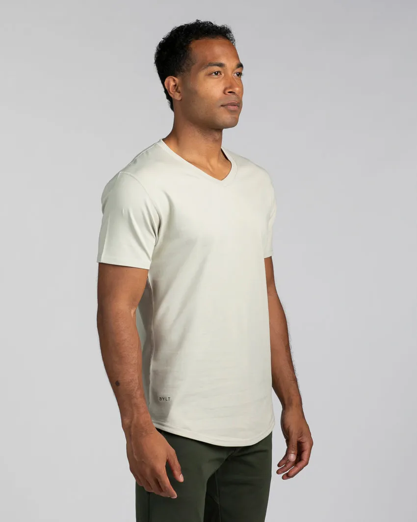 Drop-Cut V-Neck: LUX