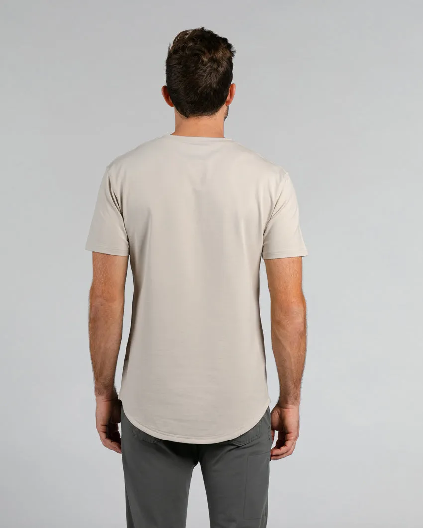 Drop-Cut V-Neck: LUX