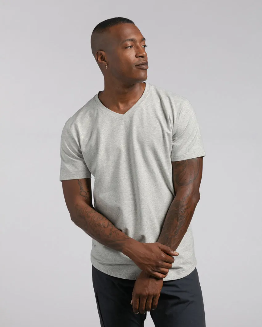 Drop-Cut V-Neck: LUX