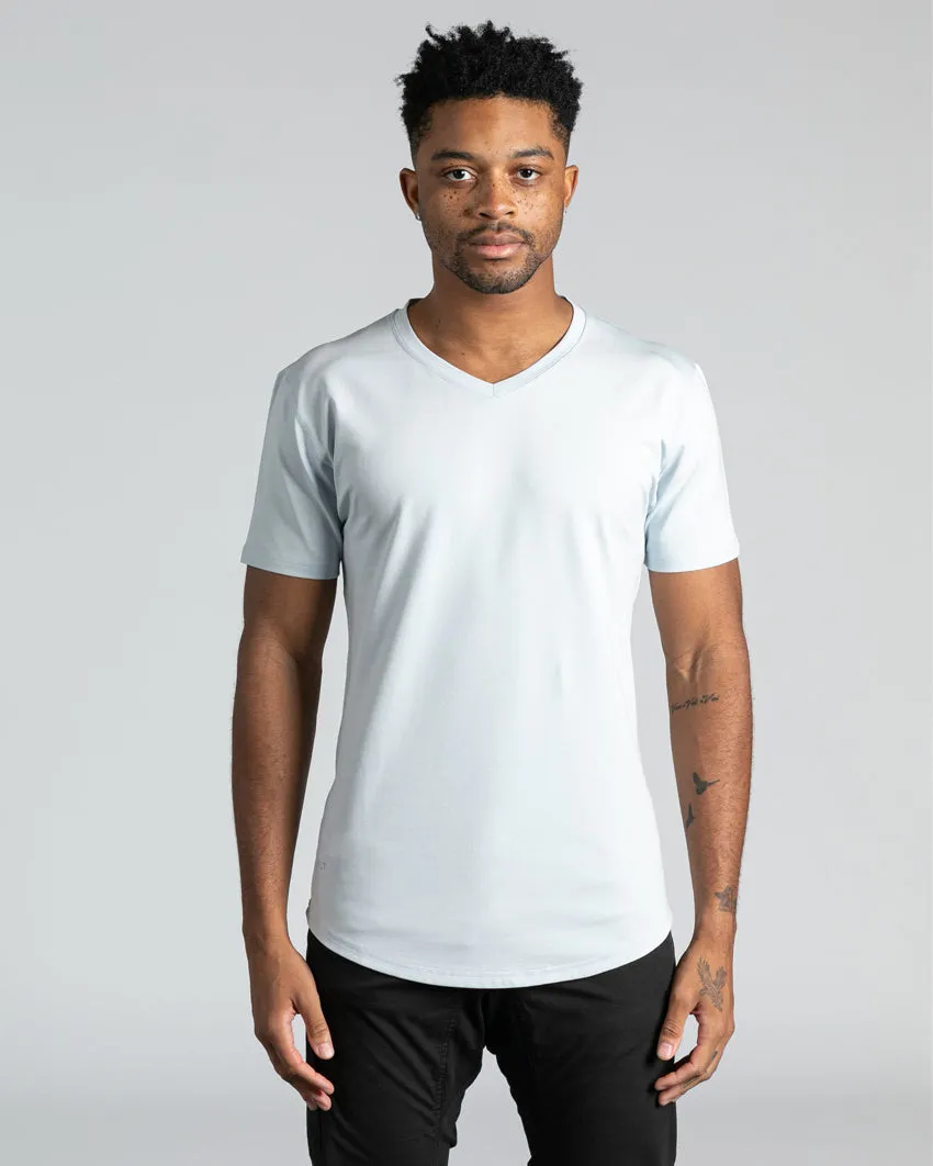 Drop-Cut V-Neck: LUX