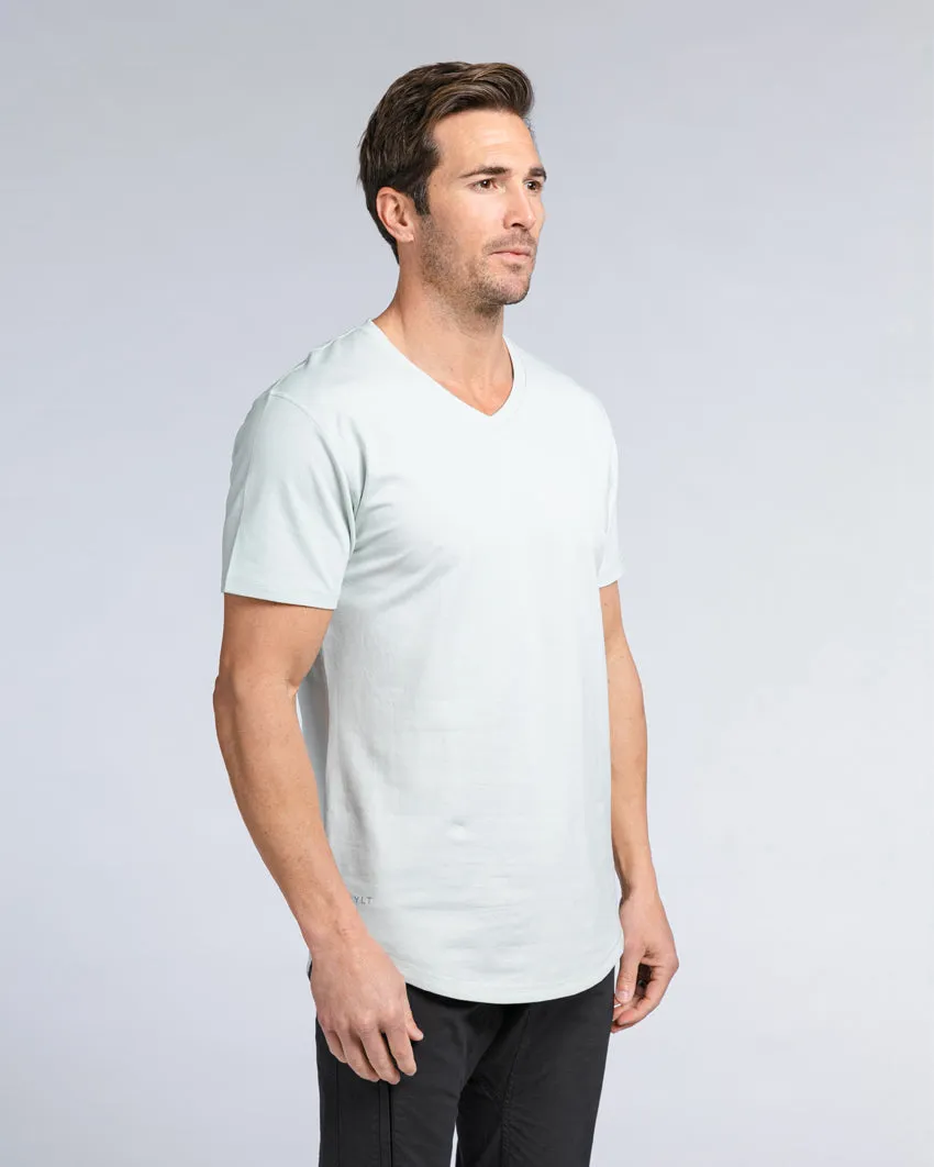 Drop-Cut V-Neck: LUX