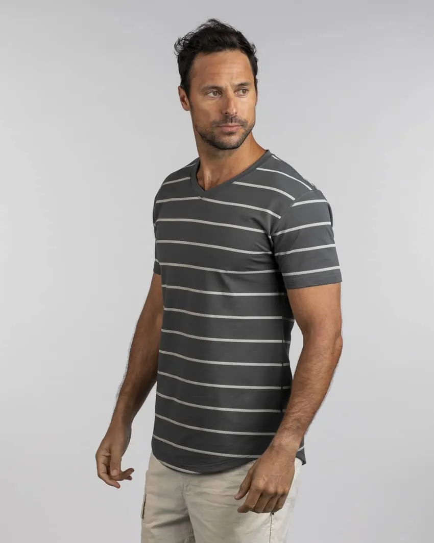 Drop-Cut V-Neck: LUX