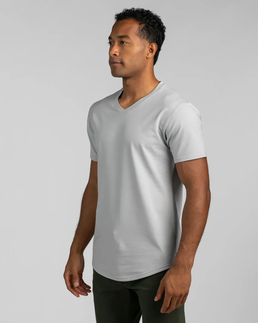 Drop-Cut V-Neck: LUX