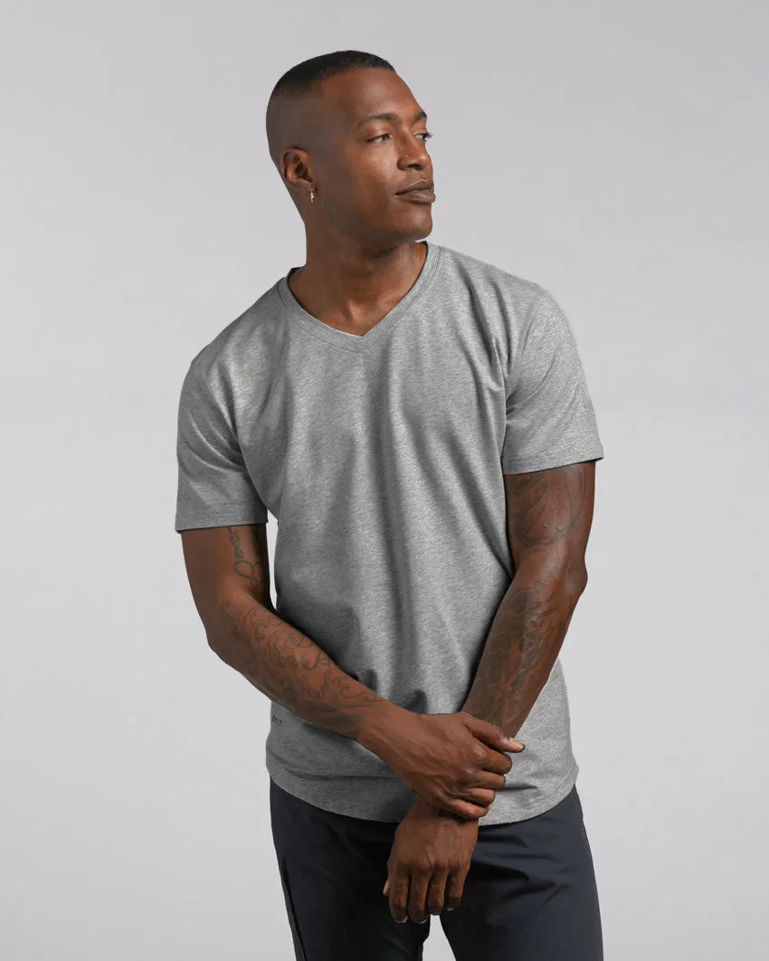 Drop-Cut V-Neck: LUX