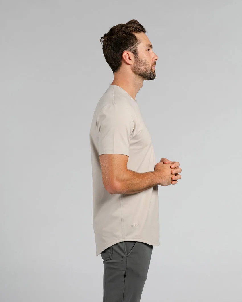 Drop-Cut V-Neck: LUX