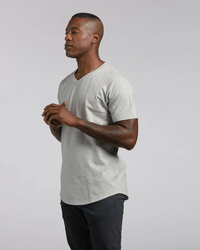 Drop-Cut V-Neck: LUX