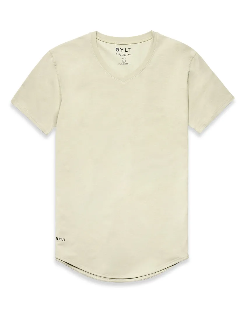 Drop-Cut V-Neck: LUX