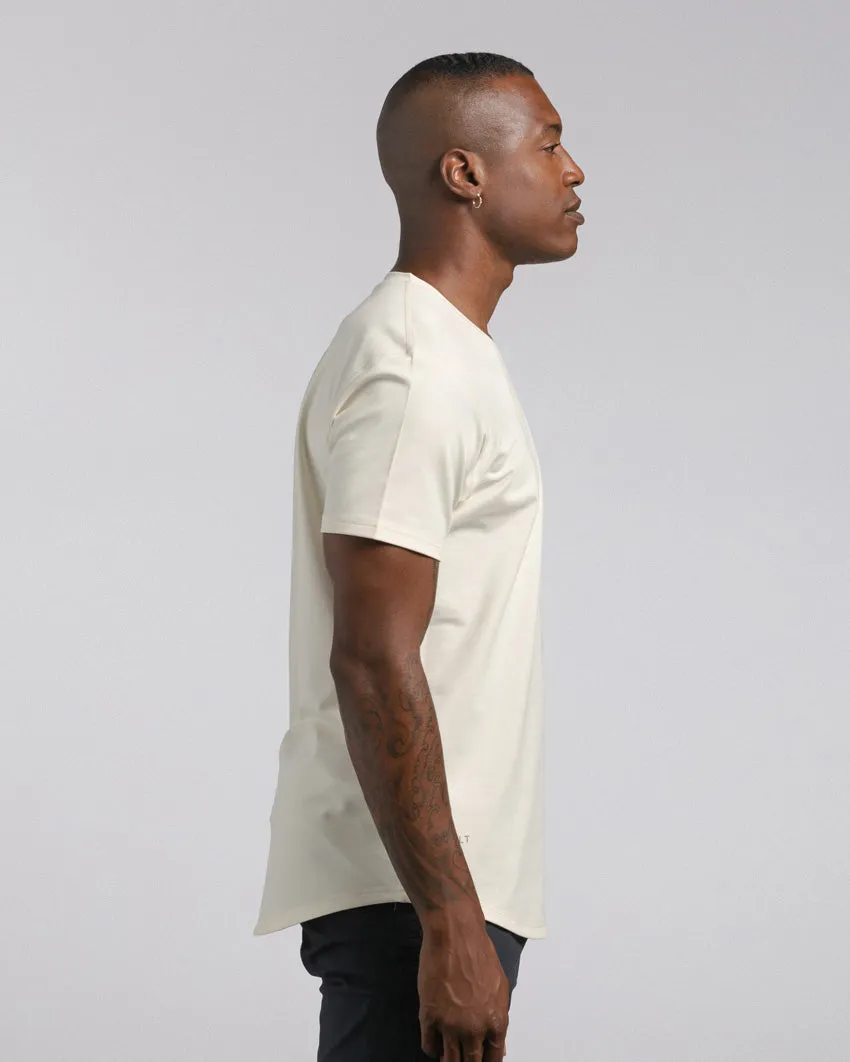 Drop-Cut V-Neck: LUX