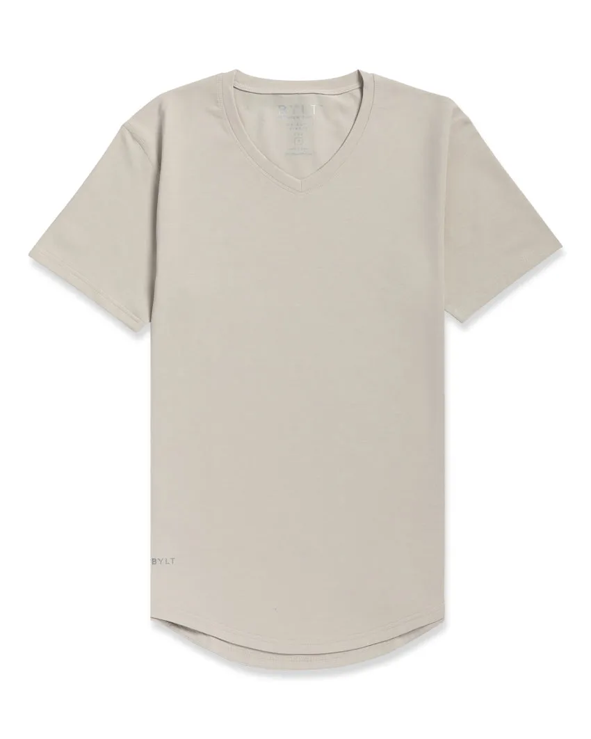 Drop-Cut V-Neck: LUX