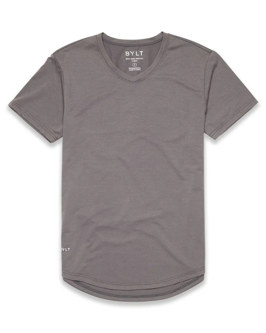 Drop-Cut V-Neck: LUX